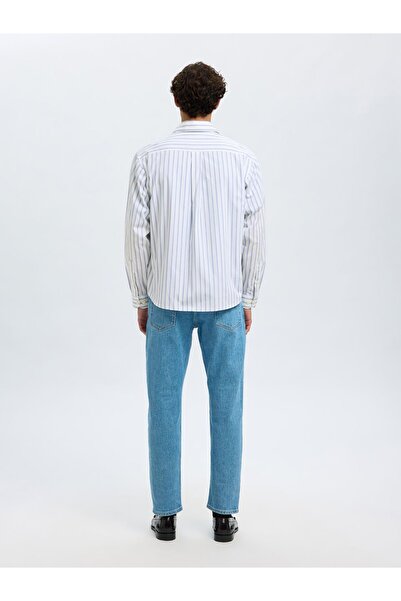 Selected Homme Streifenshirt Relaxed Fit
