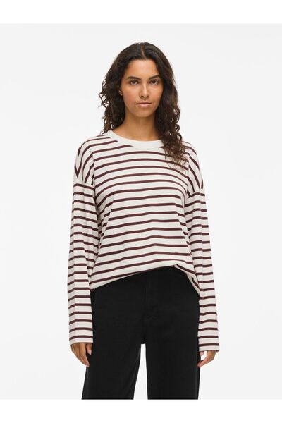 VILA Oberteil mit langen Ärmeln VILIBA Oversized