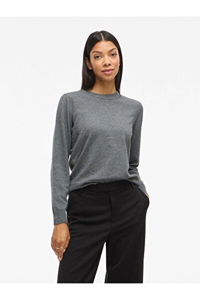 VILA Strickpullover VIKERRY Rundhals