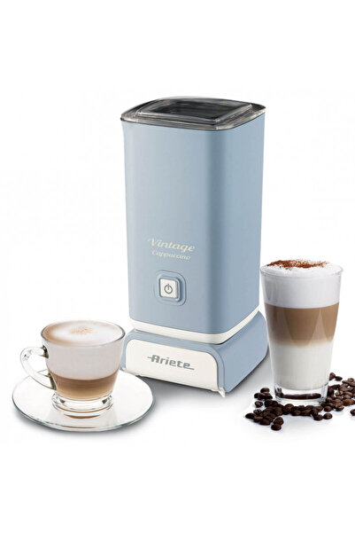 ARIETE Milk frother VINTAGE 2878/05, 500W, 0.25 l, Hot and cold foam, Frothing, Blue