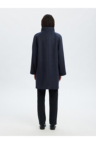 SELECTED Mantel Wollmix