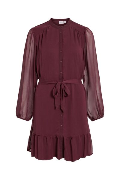 VILA Minikleid VIFALIA Langarm