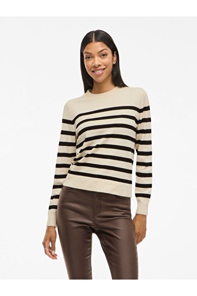 VILA Strickpullover VIKERRY Rundhals