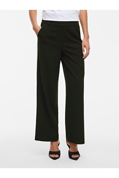 VILA High Waist Hose Nadelstreifen