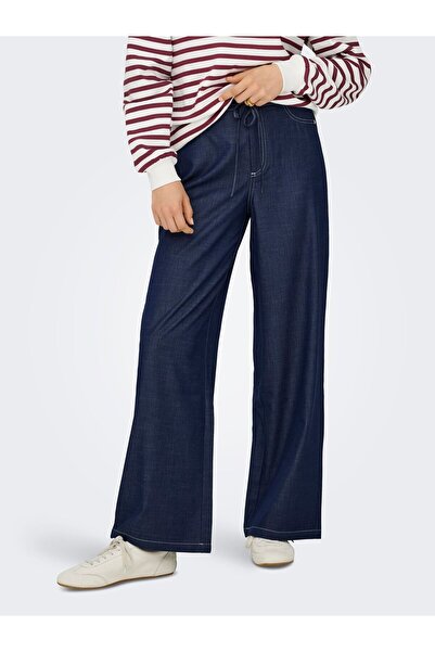 ONLY Hose mit weitem Beinschnitt ONLJINA Weiter Beinschnitt Hose mit weitem Beinschnitt