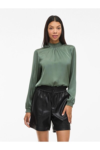 VILA Oberteil mit langen Ärmeln VISOFIE