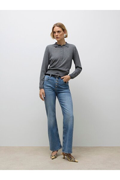 Vero Moda Polo AWSIKITA Gestricktes Poloshirt