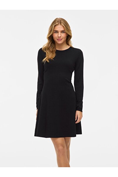 VILA Strickkleid VICOMFY Kurzes