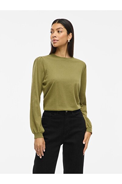 VILA Strickpullover VIELLA Rundhals