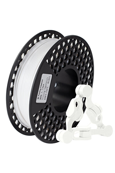 choice2 WHITE 200g PETG 3D Printer Filament 1.75mm 3D Printing Cables 3D Printer Accessory 3D Printer 100% N