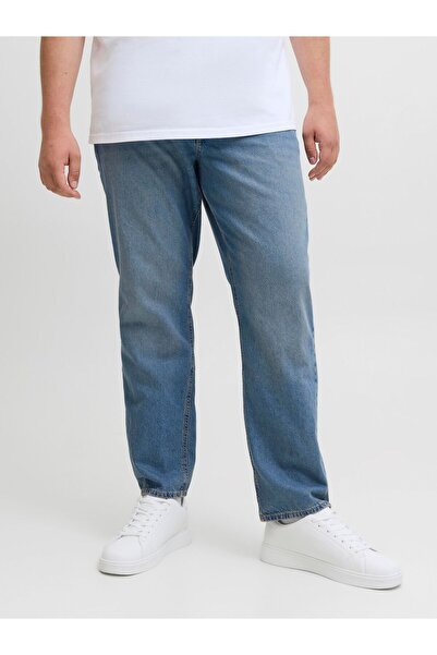 Jack & Jones Plus Tapered Fit Jeans Plus Size JJIMIKE JJORIGINAL SQ 081 LN PLS Tapered Fit Jeans