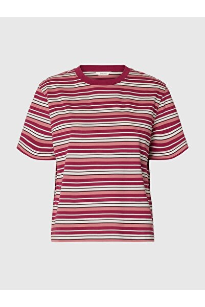 Selected Femme T-Shirt Gestreiftes Boxy fit
