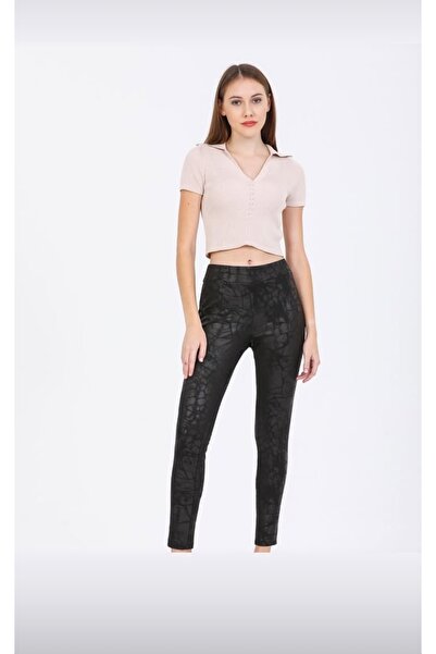 FUNDA Fashion scuba desenli kışlık tayt