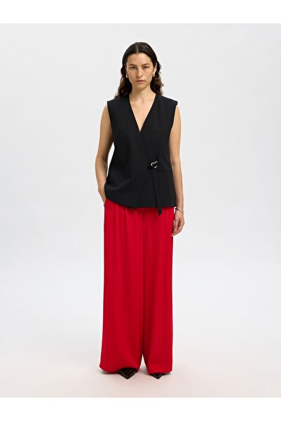 Selected Femme Wide Leg Hose Viskose
