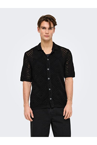 Only & Sons Strick-Shirt ONSKOLMAR Strickjacke