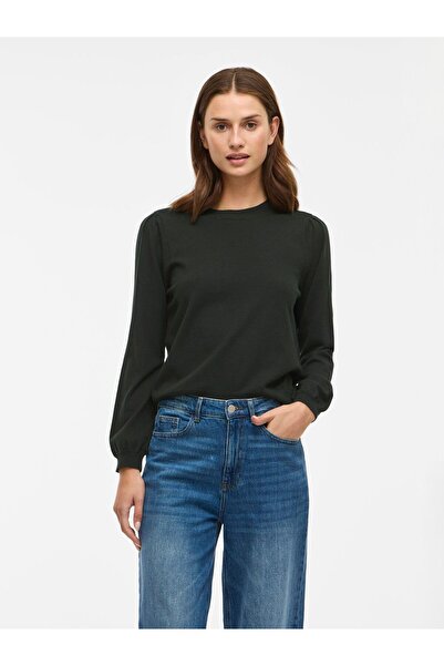 VILA Strickpullover VIELLA Rundhals