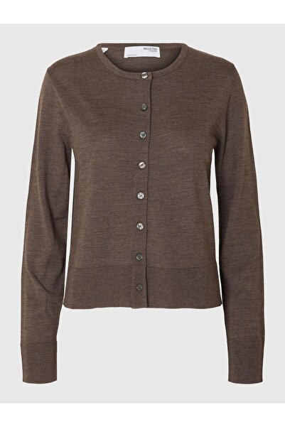 Selected Femme Strickjacke 100% Merinowoll