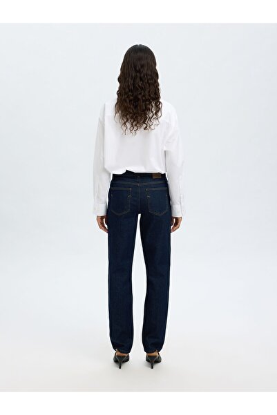 Selected Femme Jeans in Slim Tapered Fit Mid Waist
