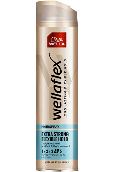 wellaflex Fixativ pentru par Invisible Hold cu fixare extra puternica, Fixare 4/5, 75ml