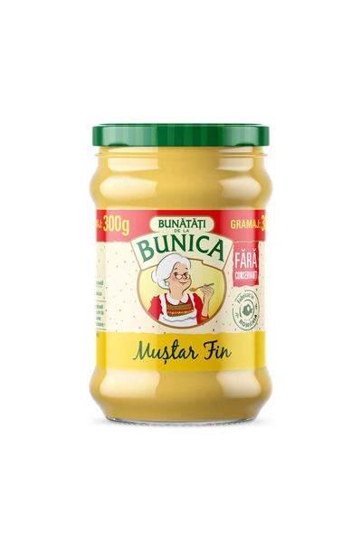 Bunica Mustar fin Bunatati de la Bunica, 300g