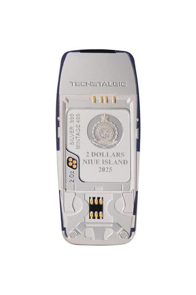RimaGold Kırılmaz Telefon Renkli Gümüş Sikke Coin