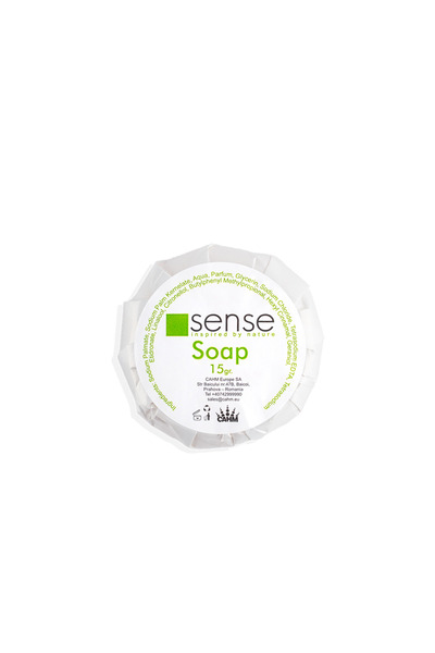 Sense SET 50 pcs -Hotel soap 15 gr - - for hotel rooms