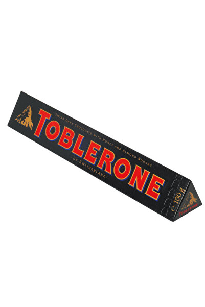 Toblerone Swiss dark chocolate with nougat, honey and almonds 100 g