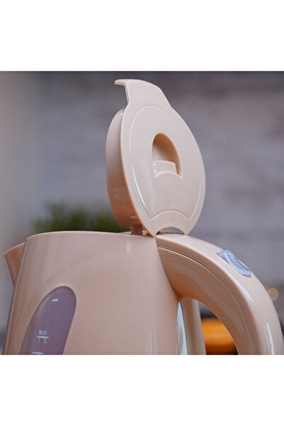 Voltz Electric kettle Oliver OV51230B, 2200W, 1.7 l, Light indicator, Cordless, Cream