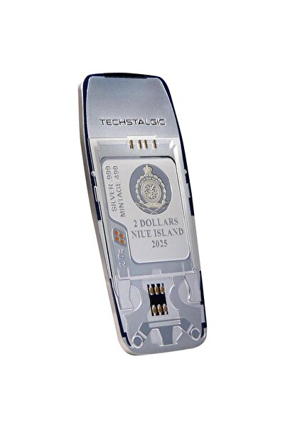 RimaGold Kırılmaz Telefon Renkli Gümüş Sikke Coin