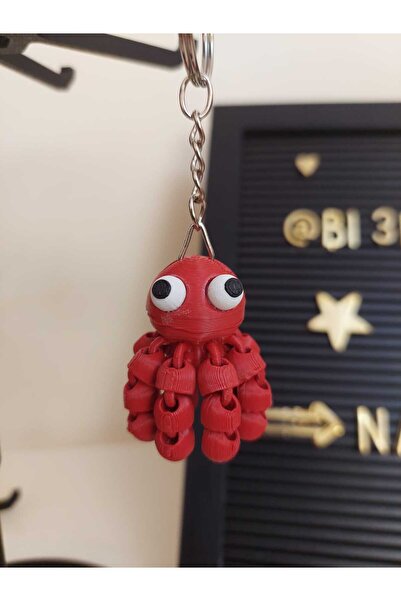 NadarStudio Octopus Cute Breloc Mobil Decorativ pentru Geantă