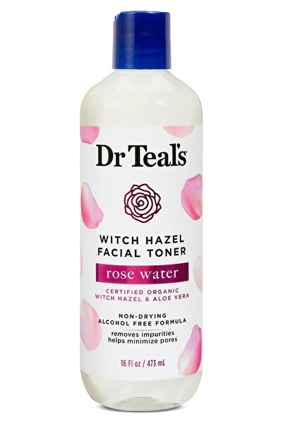 Dr Teals Cadı Fındığı ve Gül Suyu Yüz Toniği 473ML