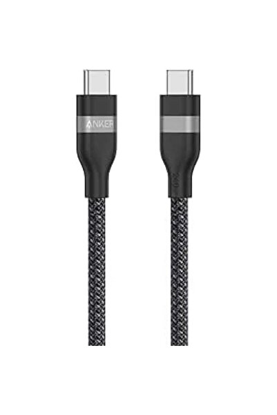 Anker 240W Heavy Duty Nylon Type-C to Type-C Cable - Black