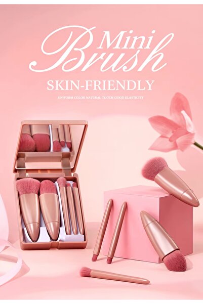 O.TWO.O Cosmetics مجموعة فرش مكياج صغيرة