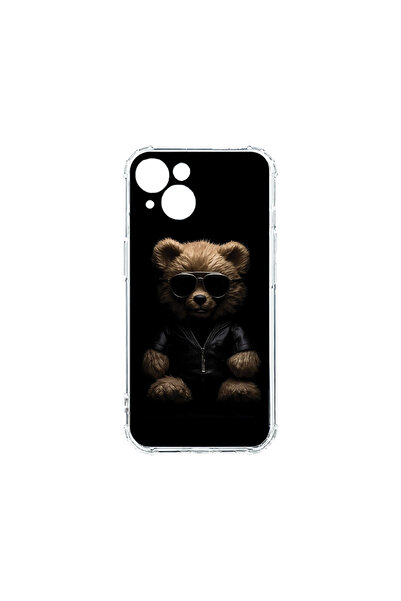 bestcase Carcasă spate antișoc pentru Apple iPhone 15 Plus, model ursuleț, AS...