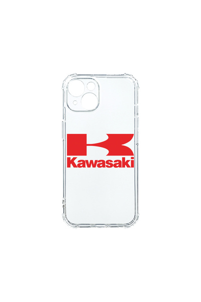 bestcase Carcasă spate antișoc pentru Apple iPhone 14 Plus, logo Kawasaki, AS...