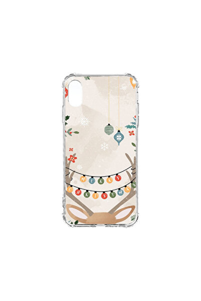 bestcase Carcasă spate antișoc pentru Apple iPhone XR, model Xmas Reindeer, A...