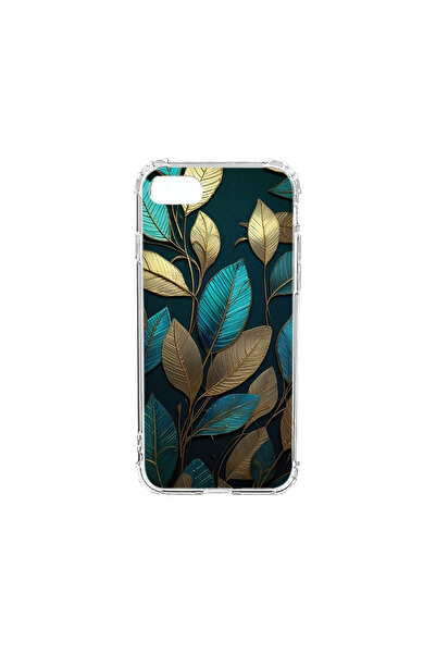 bestcase Carcasă spate antișoc pentru Apple iPhone SE 3 / SE 2 / 8 / 7, pene ...