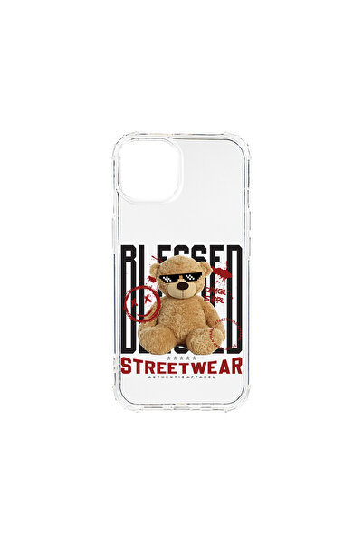 bestcase Carcasă spate antișoc pentru Apple iPhone 13 Mini, Teddy Bear Blesse...