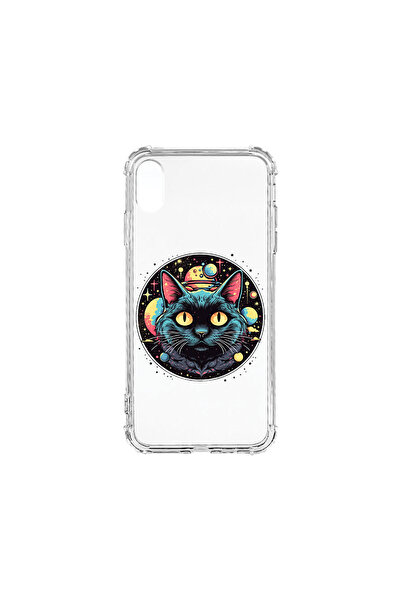 bestcase Carcasă spate antișoc pentru Apple iPhone XR, Mystic Black Cat, AS 1506