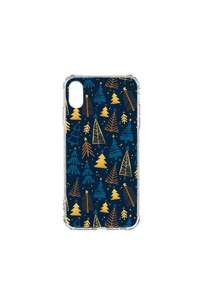 bestcase Carcasă spate antișoc pentru Apple iPhone XR, model de Crăciun, AS 1365
