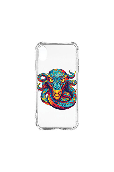 bestcase Carcasă spate antișoc pentru Apple iPhone XR, Dream Colors Dragon, A...