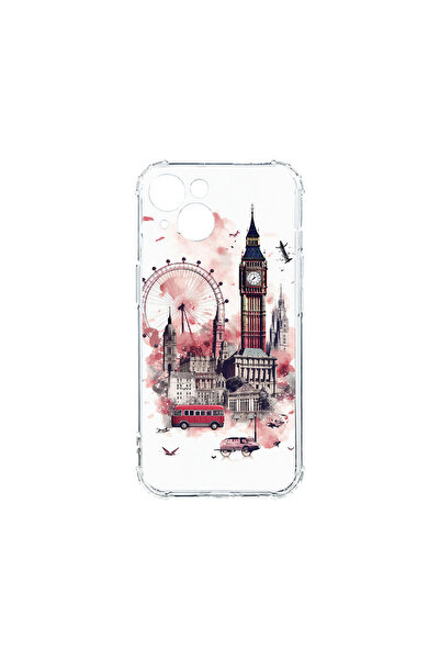 bestcase Carcasă spate antișoc pentru Apple iPhone 14, Visit London, AS 1396