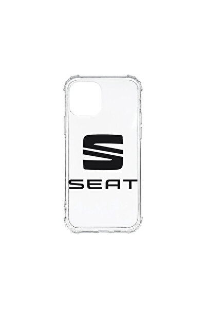 bestcase Carcasă spate antișoc pentru Apple iPhone 12 Mini, cu logo Seat, AS ...