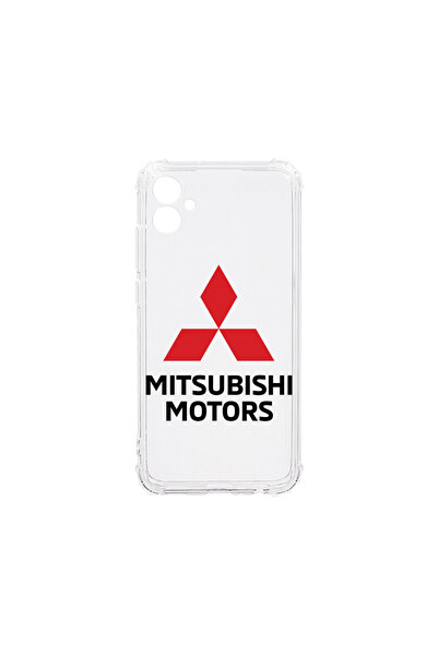 bestcase Carcasă spate antișoc pentru Samsung Galaxy A04, logo Mitsubishi, AS...