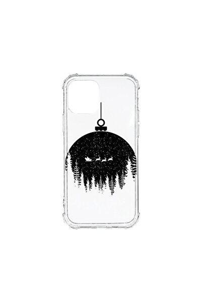 bestcase Carcasă spate antișoc pentru Apple iPhone 12 Mini, Glob de Crăciun, ...