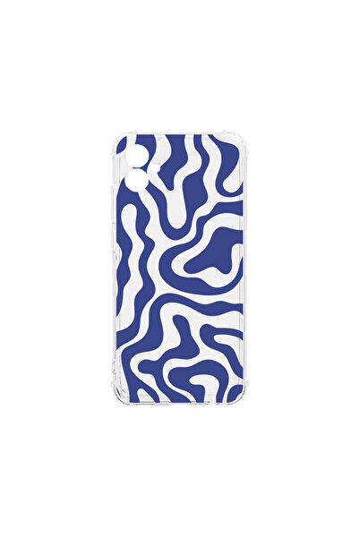 bestcase Carcasă spate antișoc pentru Samsung Galaxy A05, linie abstractă alb...