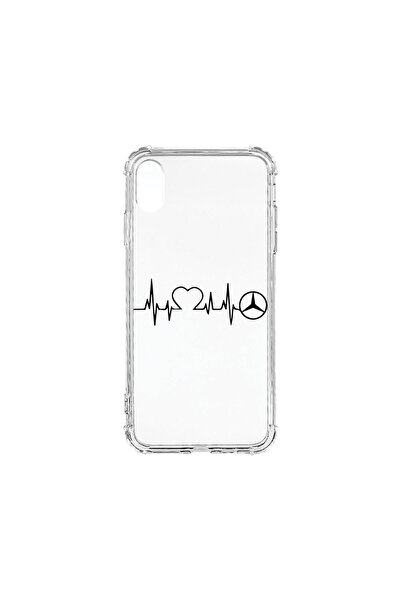 bestcase Αντικραδασμική θήκη πλάτης για Apple iPhone XS / iPhone X, Λατρεύω τ...