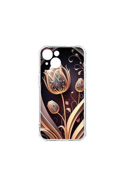 bestcase Carcasă spate antișoc pentru Apple iPhone 15, Golden Tulip, AS 1155