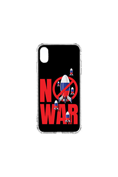 bestcase Carcasă spate antișoc pentru Apple iPhone XS / iPhone X, No War, AS ...