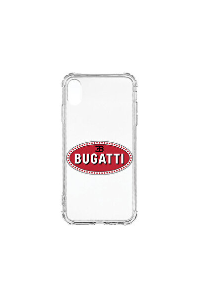 bestcase Carcasă spate antișoc pentru Apple iPhone XR, logo Bugatti, AS 1776